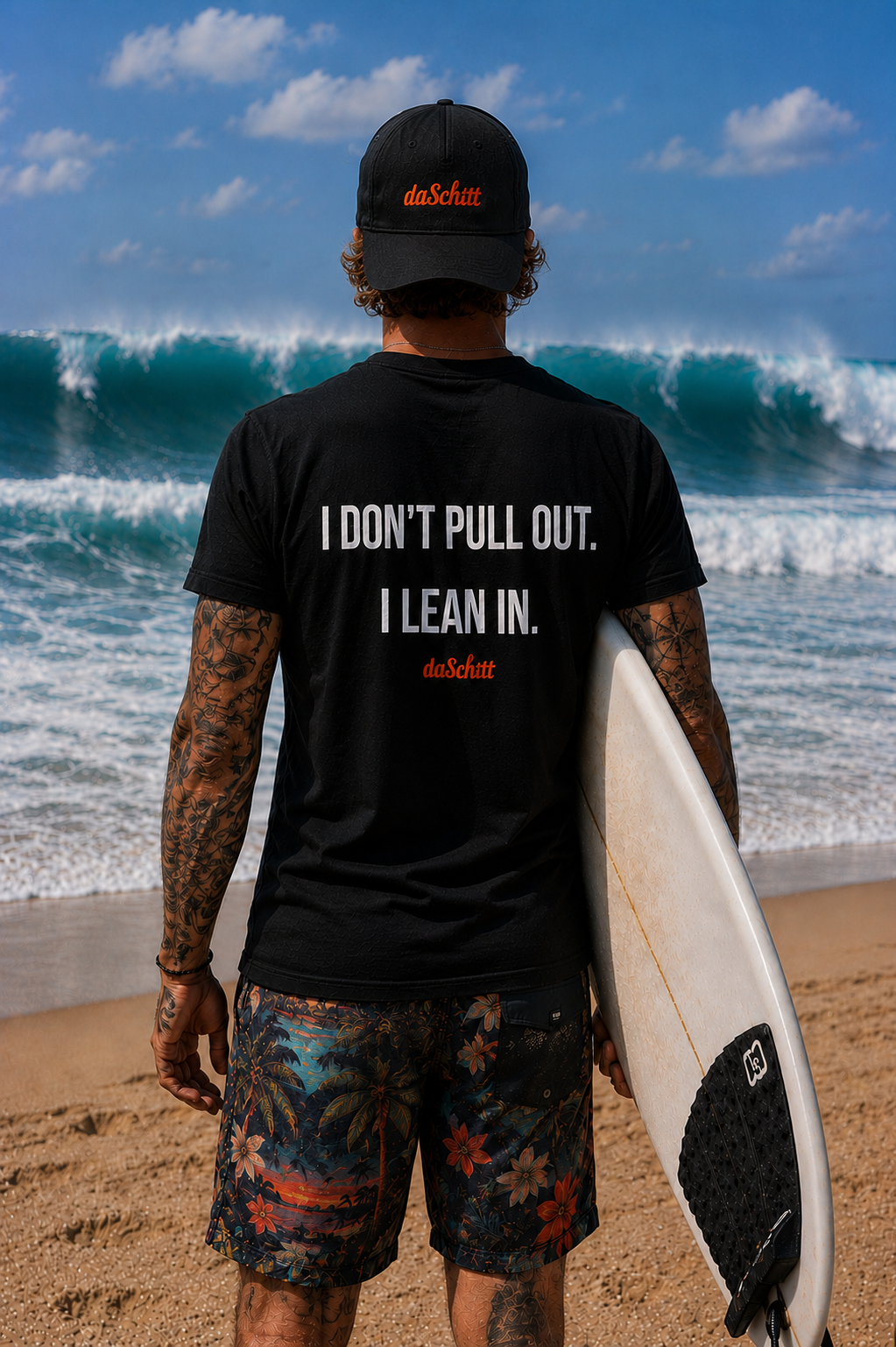 I DON'T PULL OUT. I LEAN IN.