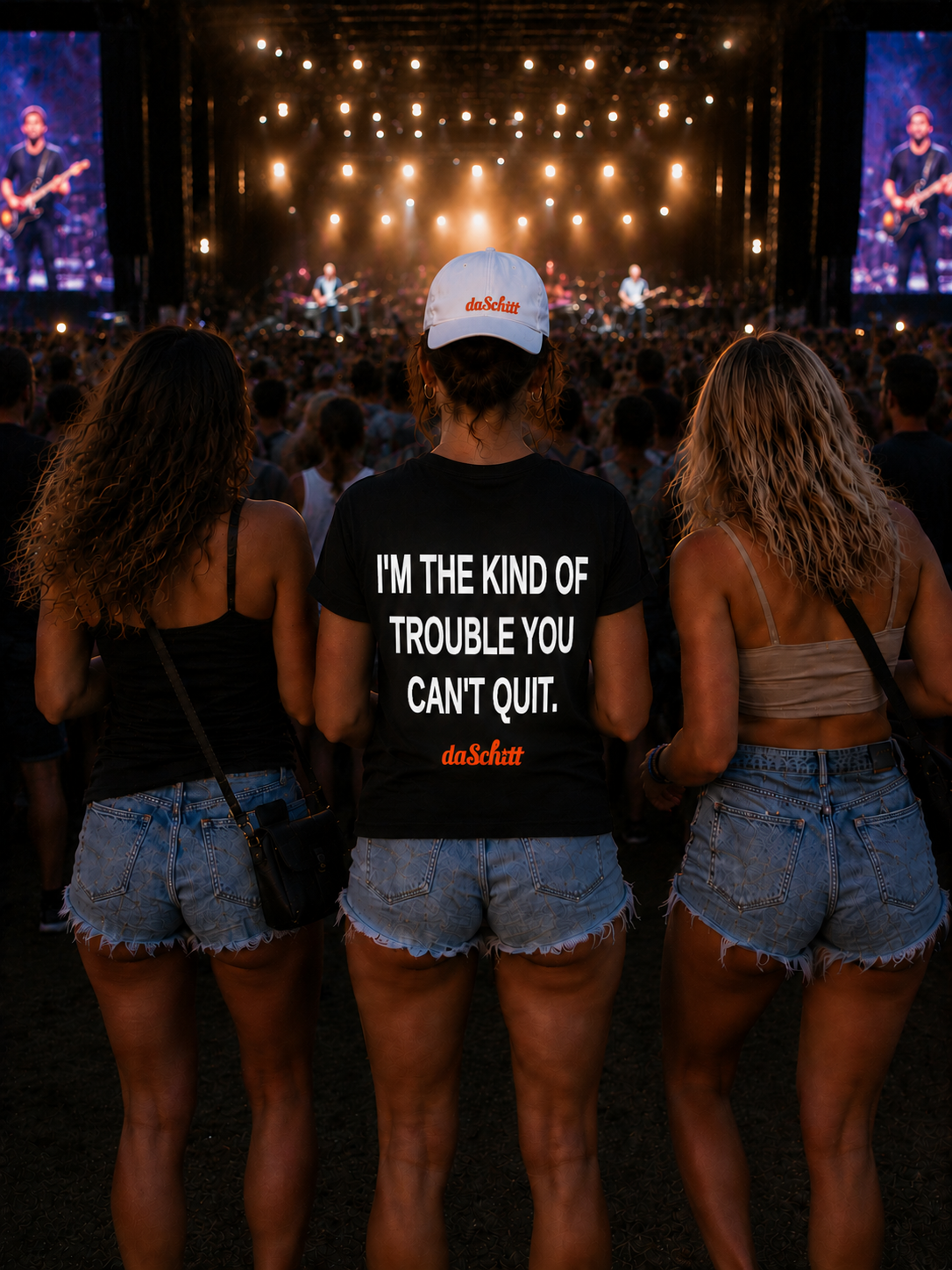 I'M THE KIND OF TROUBLE YOU CAN'T QUIT.